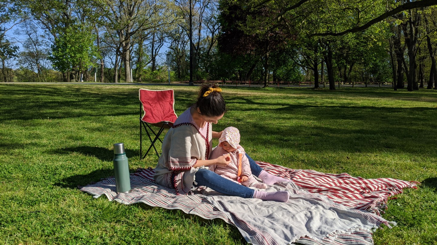 Perfect picnic companions - Turkish towels and throw blankets