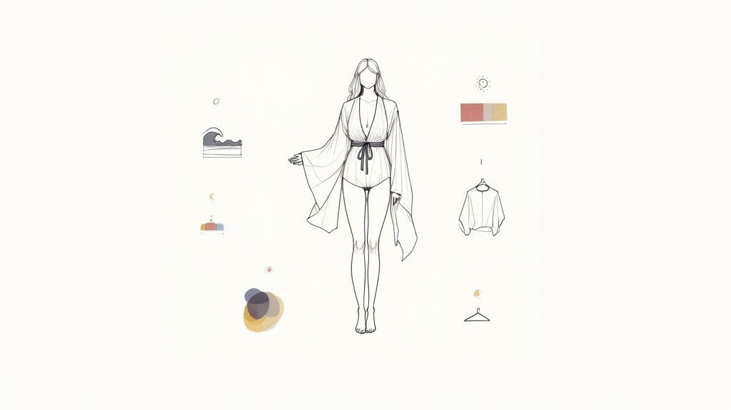 Your Guide to the Swimsuit Coverup Kimono