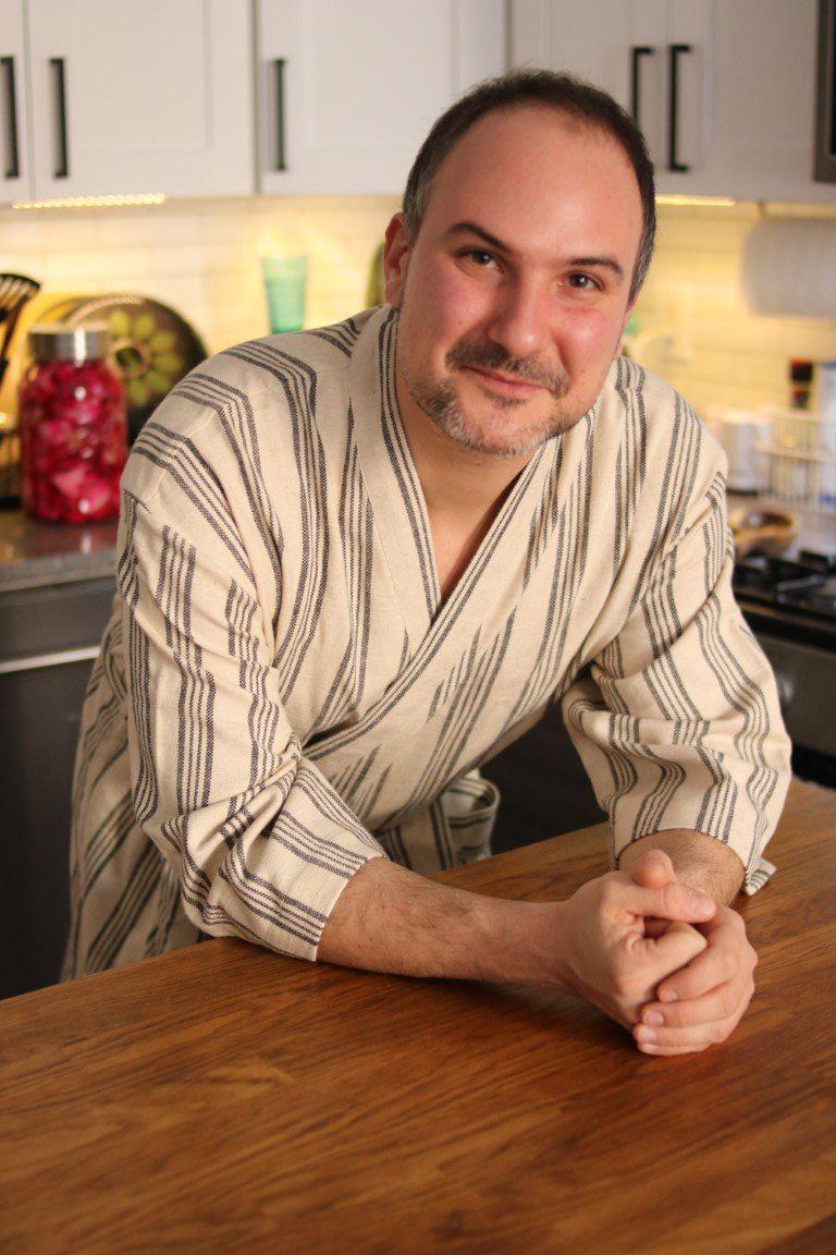 BROOKLYN Handwoven Robe - anatolico