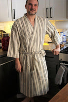BROOKLYN Handwoven Robe - anatolico