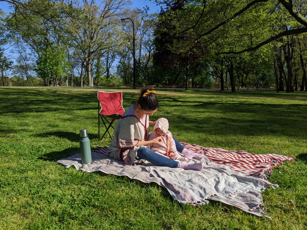 Perfect picnic companions - Turkish towels and throw blankets