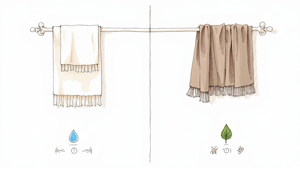 Turkish Towels vs Regular Towels Which is Better