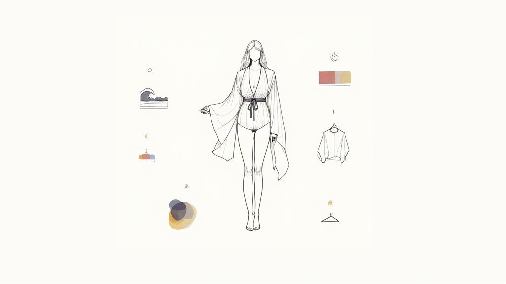 Your Guide to the Swimsuit Coverup Kimono