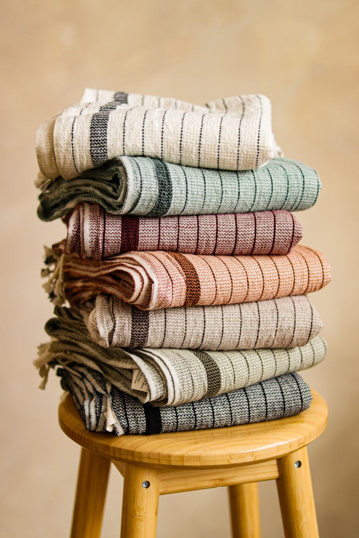 The NEW YORK series towel (Petrol, Green or Stone Prefered)