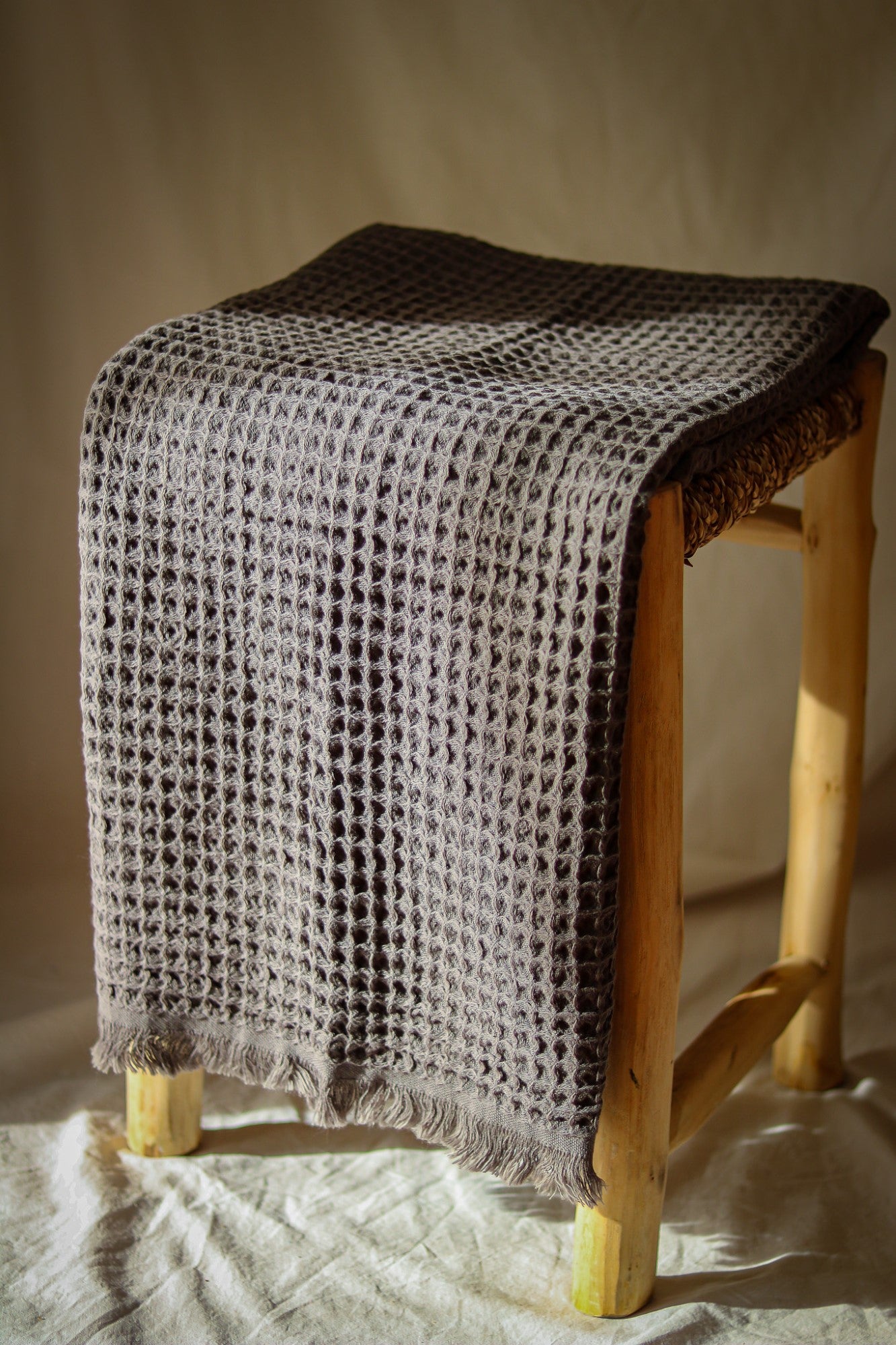 Aegean Grid Waffle Towel