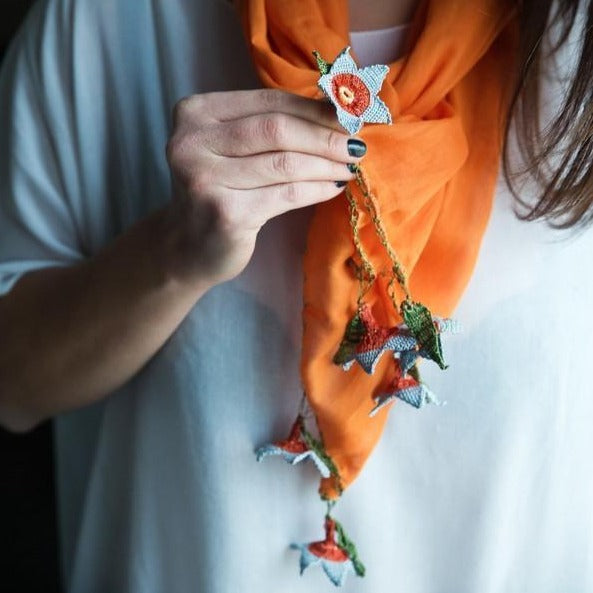 BLOSSOM Handmade Scarf - anatolico