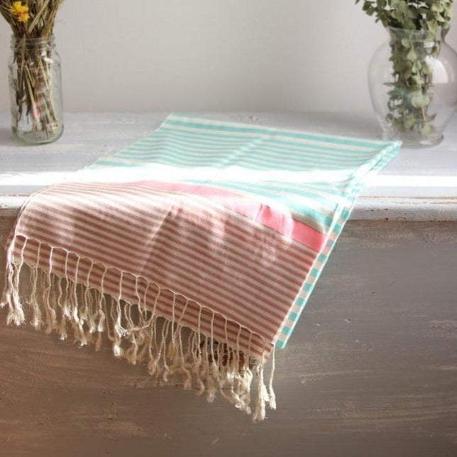STRIPES Silk Scarf - anatolico